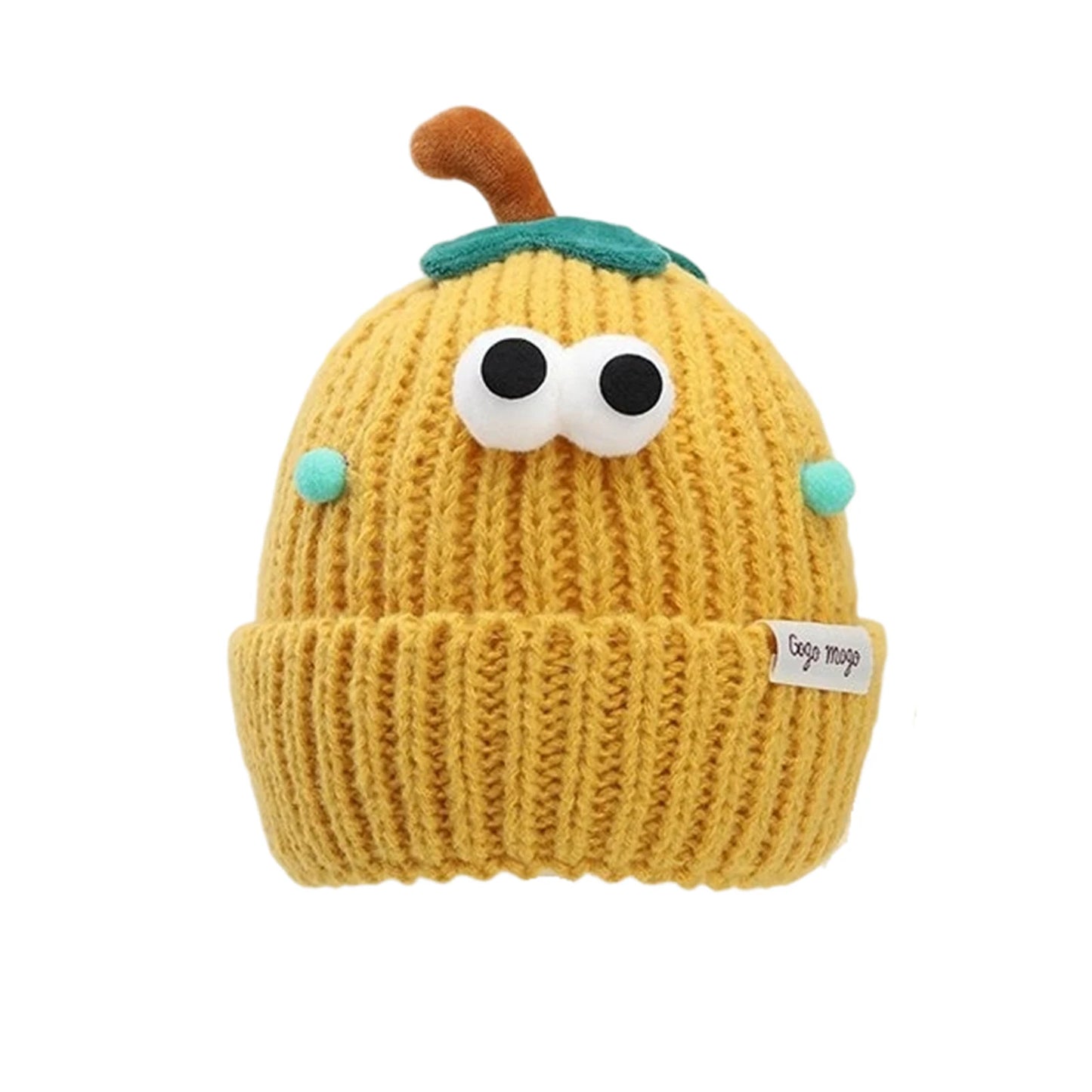Women's Hat Funny Cartoon Sausage Mouth Wool Hat Knitted Ear Protectioned Hat Winter Warm Cute Big Head Cute Funny Hat