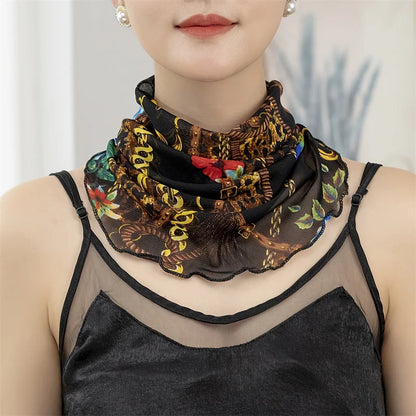 Hiking For Women Face Scarves Fishing Neck Scarf For Men Triangular Scarf Face Cover Sunscreen Veil Ice Silk Mask 2024