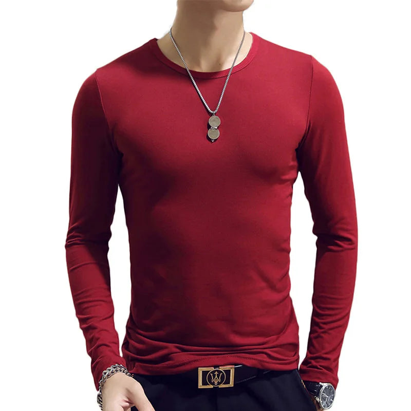 2024 New Tennis T Shirts Men Long Sleeve T-Shirt Sportswear Fitness T Shirts For Men Slim Fit T Shirts Designer Solid Tees Tops