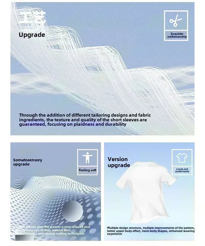 I Told ChatGPT about You T-Shirt Funny AI Meme Tech Humor Gift Streetwear High-quality Crew-neck Short-sleeved Men's T-shirt