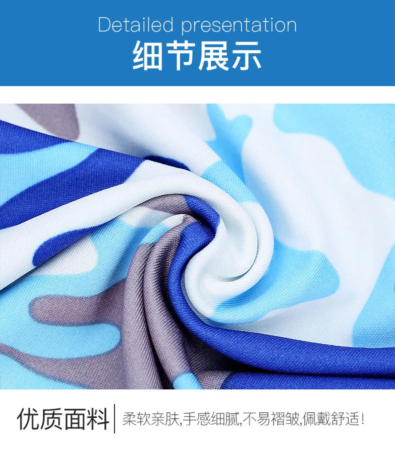 Camping Hiking Scarves Cycling Sports Mask Bandana Outdoor Headscarves Motorcycle Riding Headwear Men Women Neck Tube Scarf