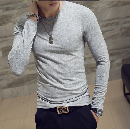 2024 New Tennis T Shirts Men Long Sleeve T-Shirt Sportswear Fitness T Shirts For Men Slim Fit T Shirts Designer Solid Tees Tops