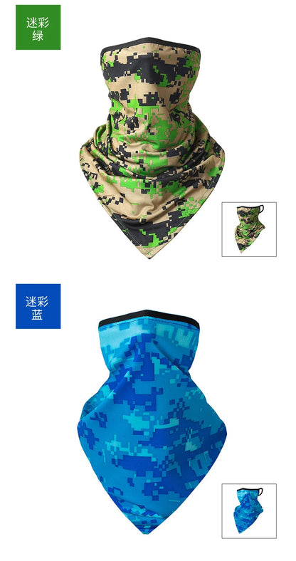 Camping Hiking Scarves Cycling Sports Mask Bandana Outdoor Headscarves Motorcycle Riding Headwear Men Women Neck Tube Scarf