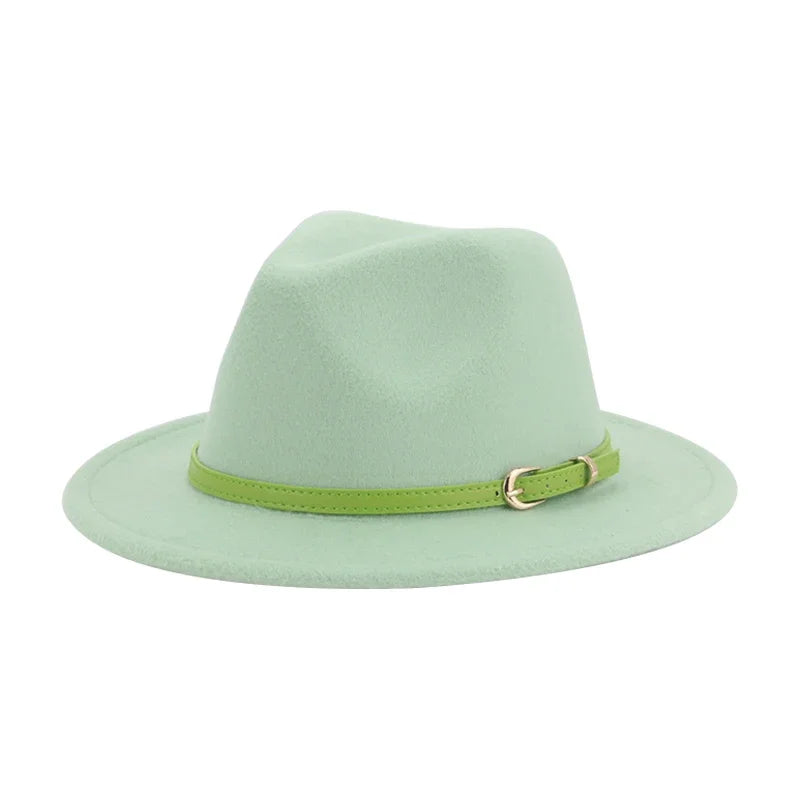 Hats for Women Hats Hat Fedora Caps Kids Boys Girls Small Size Soid Chain Luxury Formal Panama Felted Winter Women's Hats Gorras