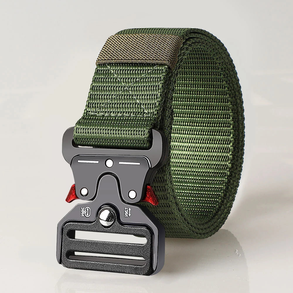 Versatile Men's Tactical Belts - Durable, Adjustable Design-For Outdoor Sports Enthusiasts，Pair with Pants Jeans，For Men Women ﻿