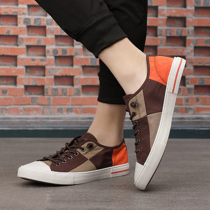 2021 Men Casual Shoes Mens Canvas Shoes for Men Shoes Men Fashion Flats Brand Fashion Men's Driving Shoes Men Sneakers