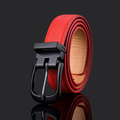 Children Belts Luxury Designer alloy Pin Buckle Unisex Casual belt Boys Girls Kid Casual Pu Waist Strap Waistband for Jeans Belt