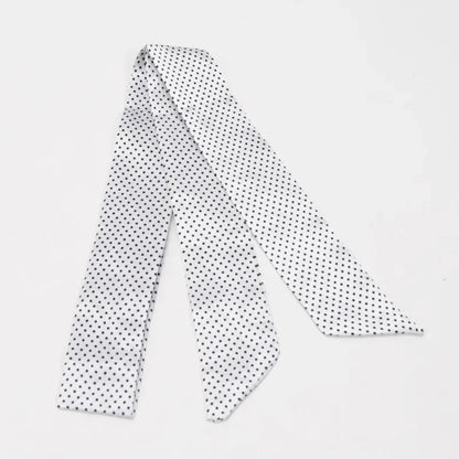 Skinny Scarf Hair Small Women Simple Style Handle Ribbon Fashion Printing Hairband Headscarf Beautiful Scarves Bags for Women