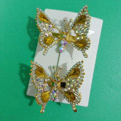 High-Appearance Hair Accessories - Fairy and Stylish Hair Ornaments, Moving Butterfly Hair Clips, New-Style Side Hairpins for Li