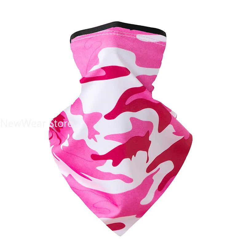 Camping Hiking Scarves Cycling Sports Mask Bandana Outdoor Headscarves Motorcycle Riding Headwear Men Women Neck Tube Scarf