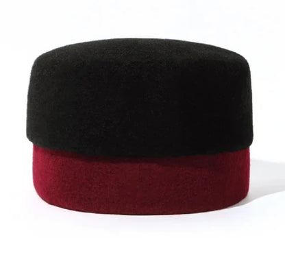 Muslim Hats for Men Red Black Berets Real Wool Elegant Headwear Islamic Hijabs Dancing Party Outdoor Prayer Caps African Hat