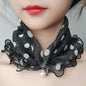 Fashion Scarves for Women Print Satin Silk Scarf Female Bandana Head Bib Scarfs For Ladies Neck Collars бандана женская