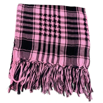 Classical Headwrap Shemagh Scarf for Sun Protections Arab Keffiyeh Headscarf Arabian Dubai Headcover Ethnic Hijab Shawl