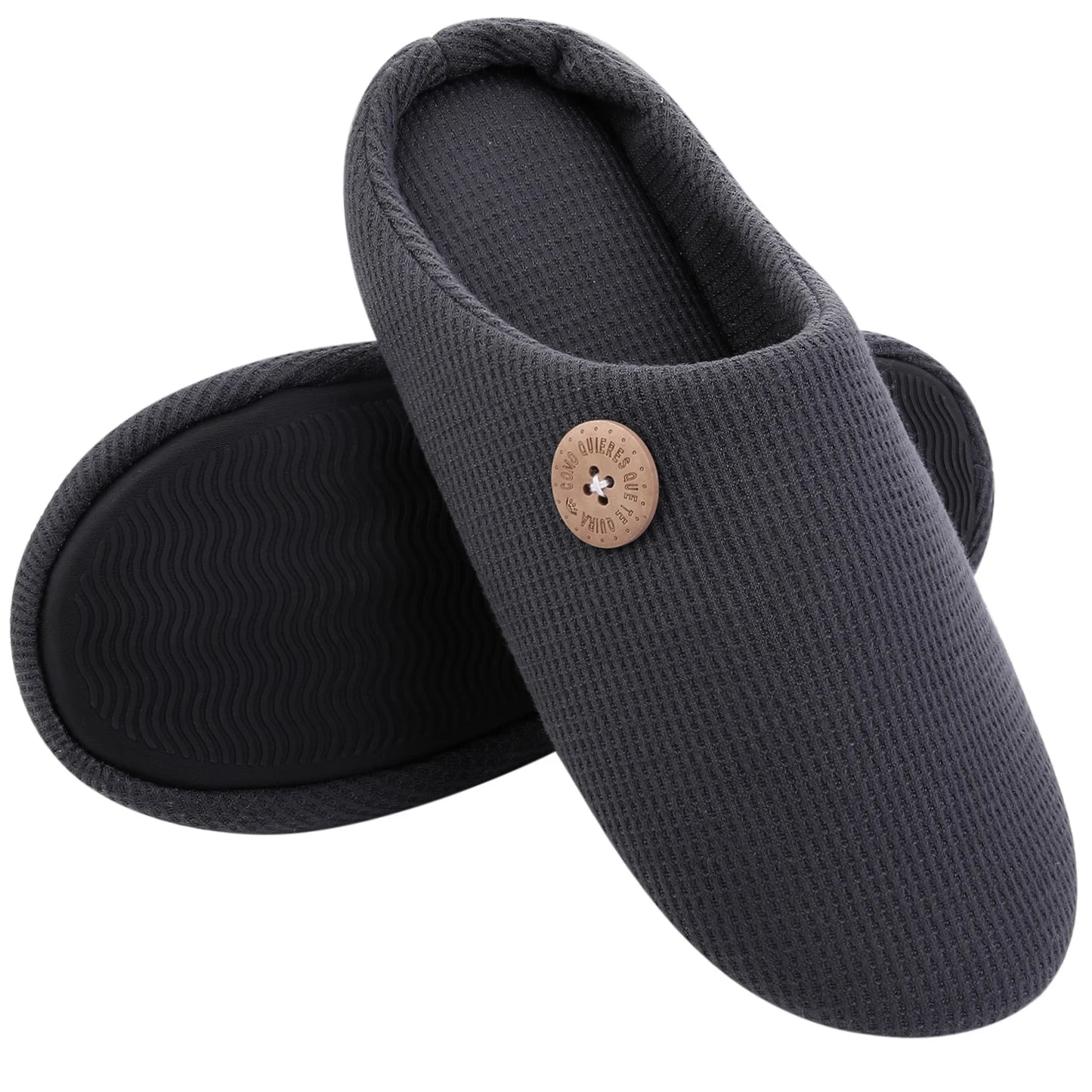 Classic Men Slippers Indoor Men House Slippers Fashion Soft Antiskid Men Shoes New Winter Cozy Flat Men Slippers Memory Foam