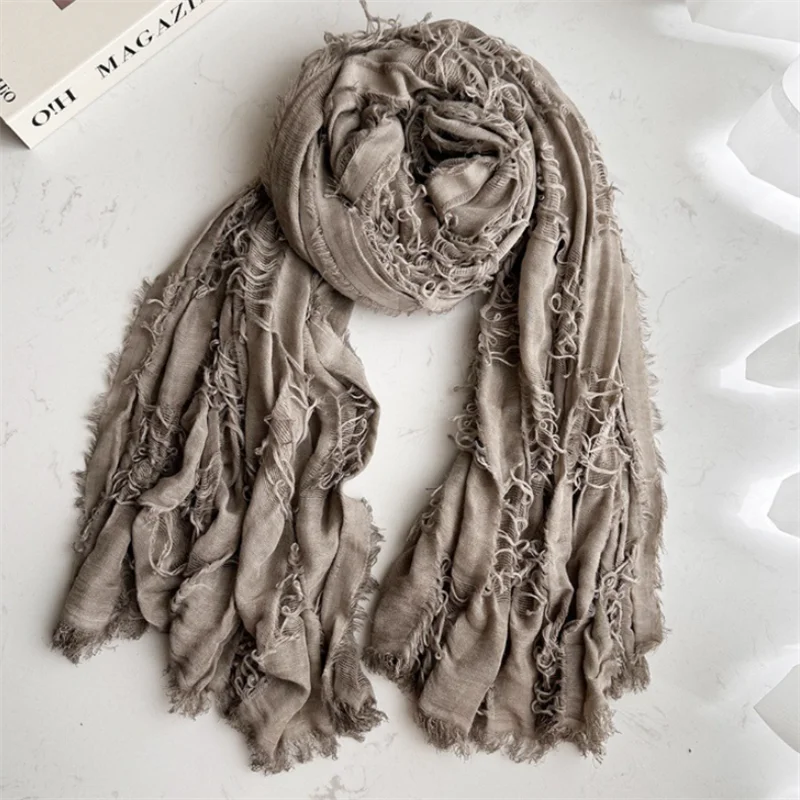 Retro Apocalyptic Scarves Capes Unisex Steampunk Hip Hop Cotton Linen Scarf Ruins Style Tactical Shawl Neck Warmer Outdoor