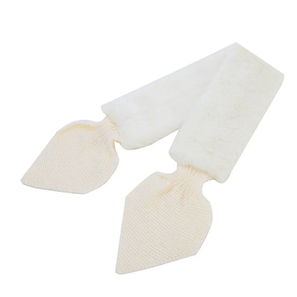 Women Scarves Girls Ladies Autumn Winter Knitted Scarf Sweet Cute Comfortable Warm Female Cross Straps Shawl Soft Neck Scarf