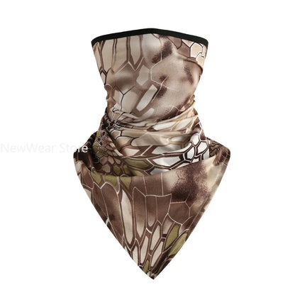 Camping Hiking Scarves Cycling Sports Mask Bandana Outdoor Headscarves Motorcycle Riding Headwear Men Women Neck Tube Scarf