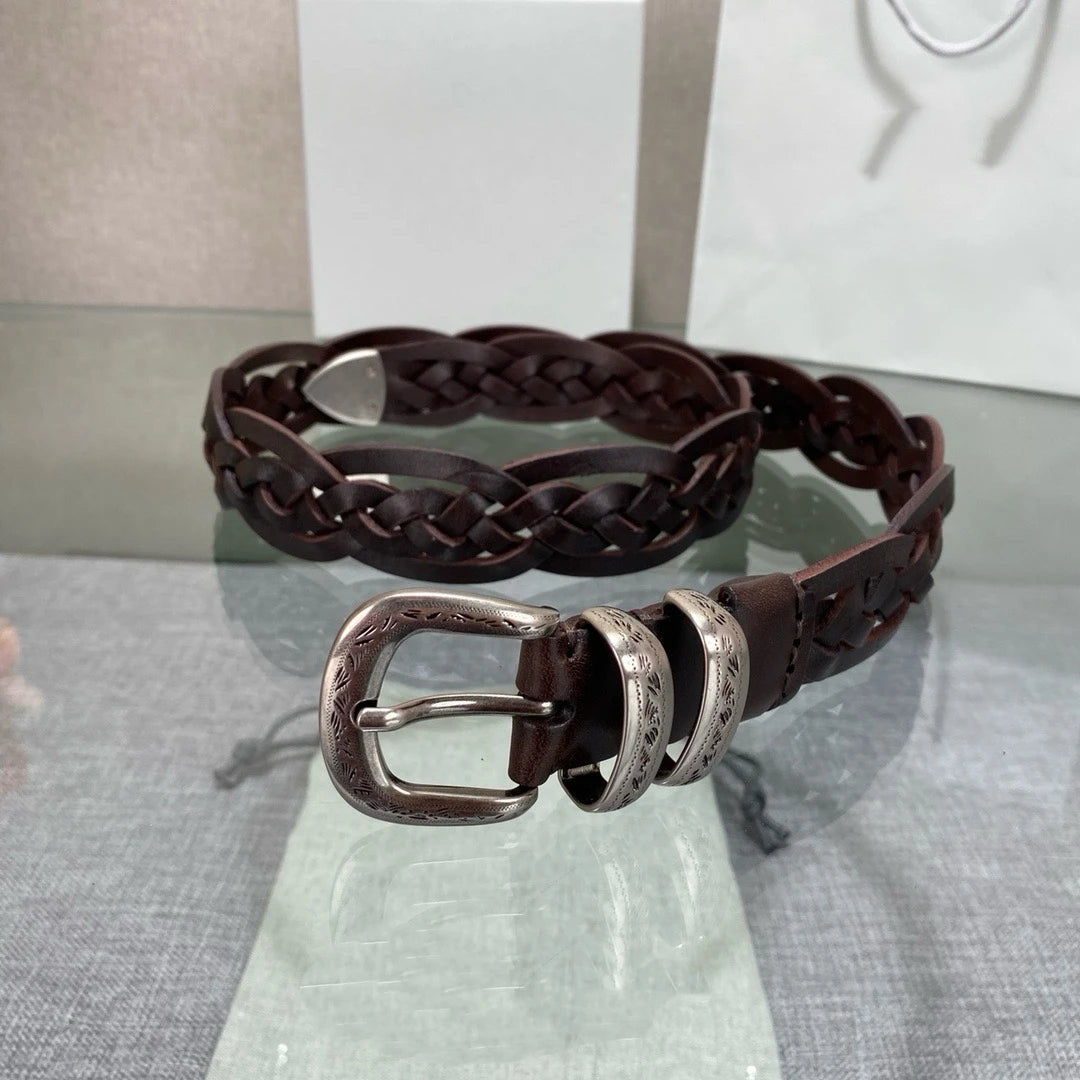 New Luxury Brand Belts for Men Smooth Metal Buckle Male Strap Genuine Waistband Men's Belt Designer High Quality Belt Men BC