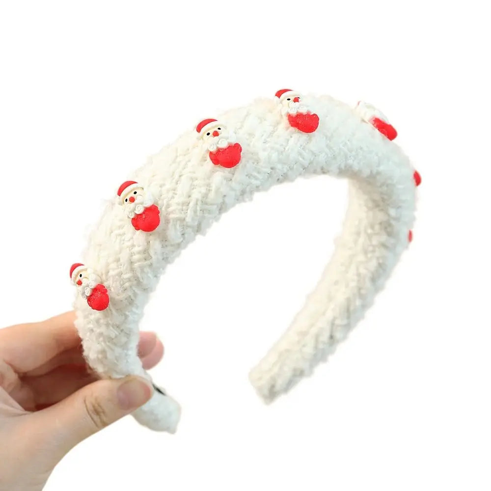 Hair Accessories Christmas Headband Xmas Merry Chritmas Santa Claus Hair Hoop Hairband Headpiece Antler Hair Hoop Children