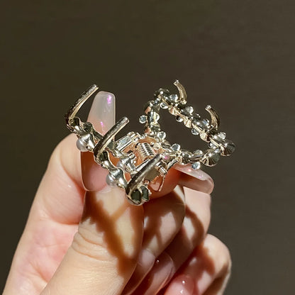 10 Girls' Hair Accessories with Multi-Color Elegant Bangs and Side Hair Claws