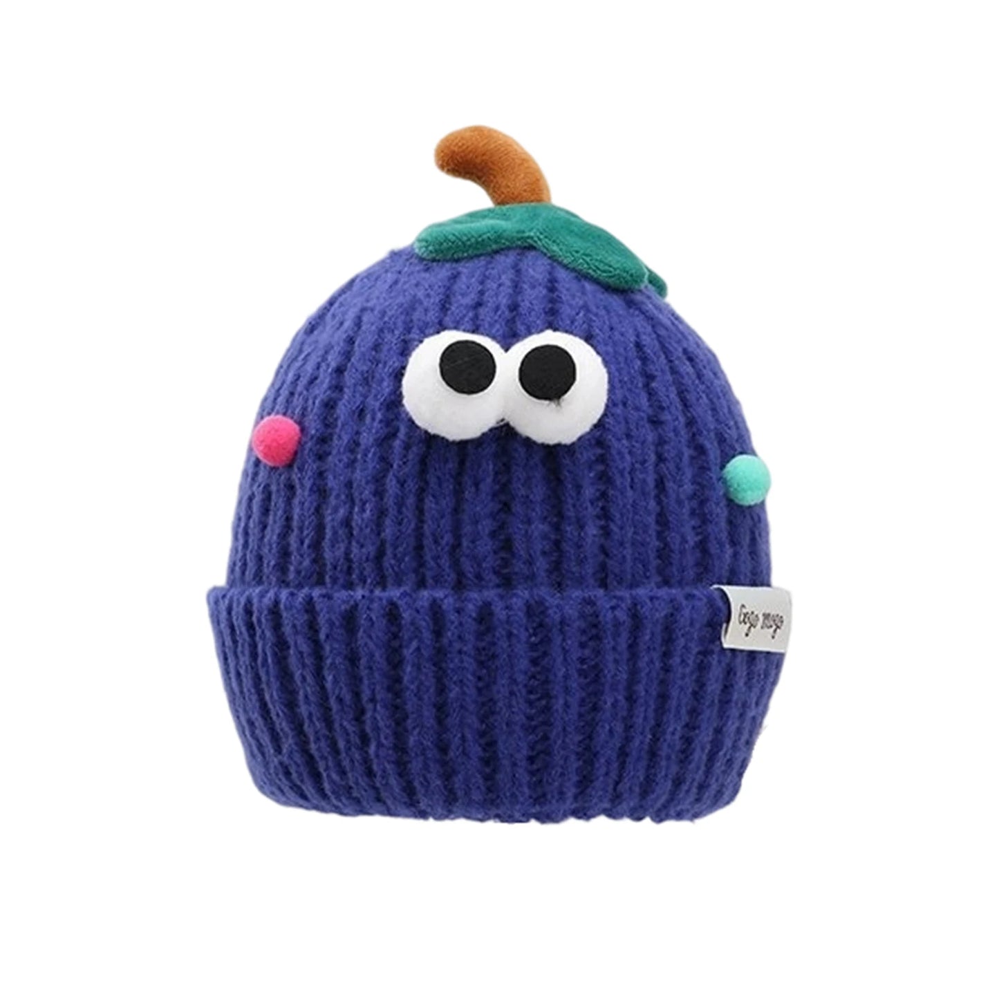 Women's Hat Funny Cartoon Sausage Mouth Wool Hat Knitted Ear Protectioned Hat Winter Warm Cute Big Head Cute Funny Hat