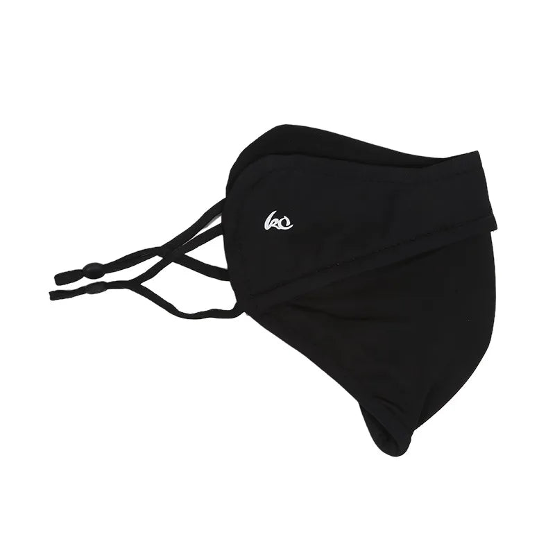 Sunscreen Face Scarf Thin Ice Silk Mask Summer Cover Veil Eye Protection Gini Golf Pattern Randomly On The Left Or Right Faces