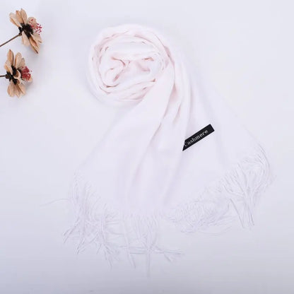 New autumn and winter solid color scarf for both men and women, 100g single color headscarf shawl
