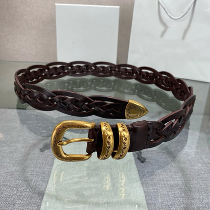 New Luxury Brand Belts for Men Smooth Metal Buckle Male Strap Genuine Waistband Men's Belt Designer High Quality Belt Men BC