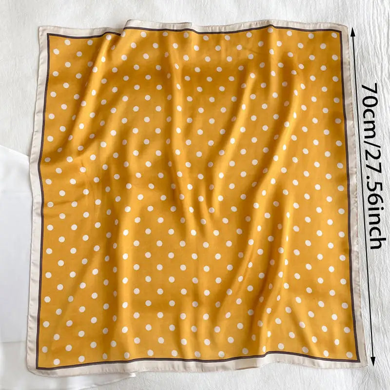 Fashion Women Single Scarves 70x70cm Square Simulated Silk Scarf Sunshade Beach Shawl Scarves Neck Scarves Wrap Headkerchief