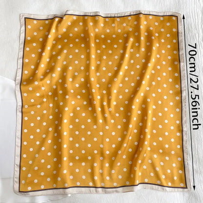 Fashion Women Single Scarves 70x70cm Square Simulated Silk Scarf Sunshade Beach Shawl Scarves Neck Scarves Wrap Headkerchief