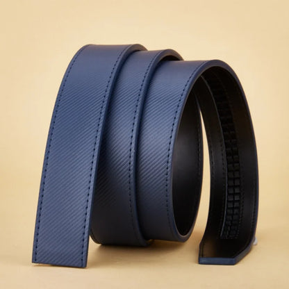 Belt for men Blue Striped Belt Automatic Buckle Belts Fashion Jeans Belt Designer Belts Genuine Leather Belt