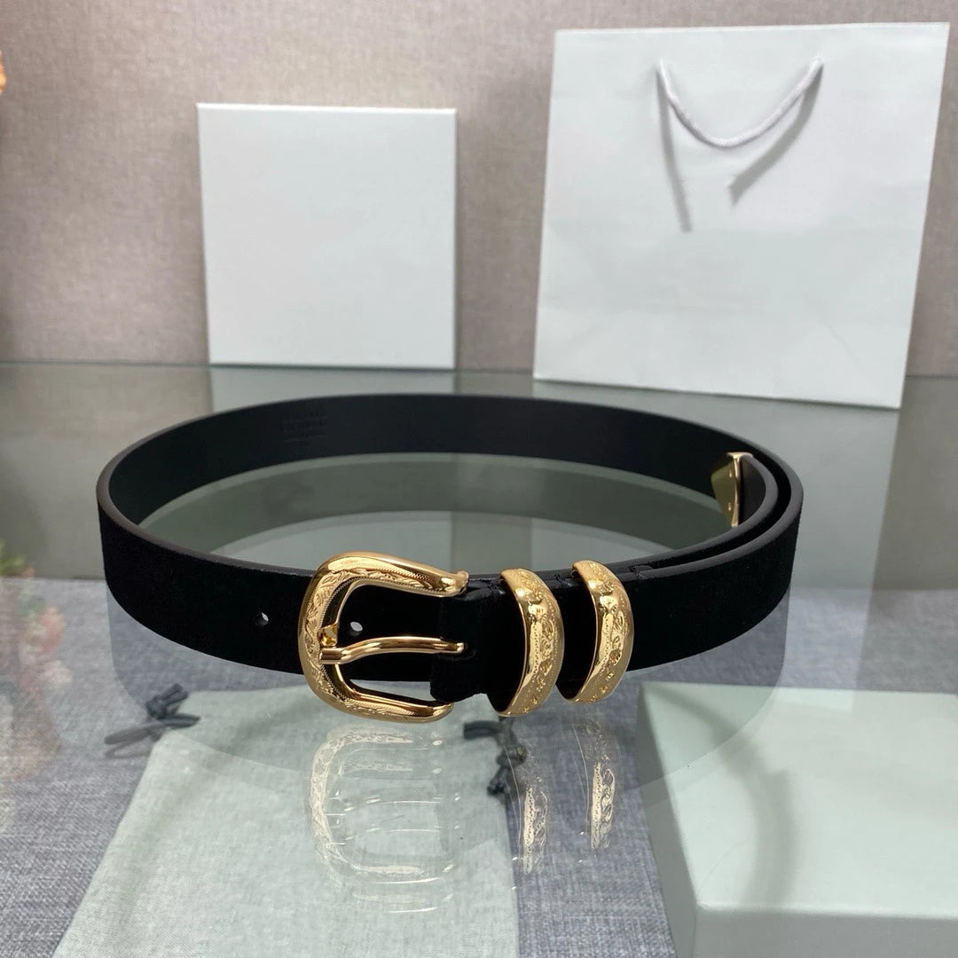 New Luxury Brand Belts for Men Smooth Metal Buckle Male Strap Genuine Waistband Men's Belt Designer High Quality Belt Men BC