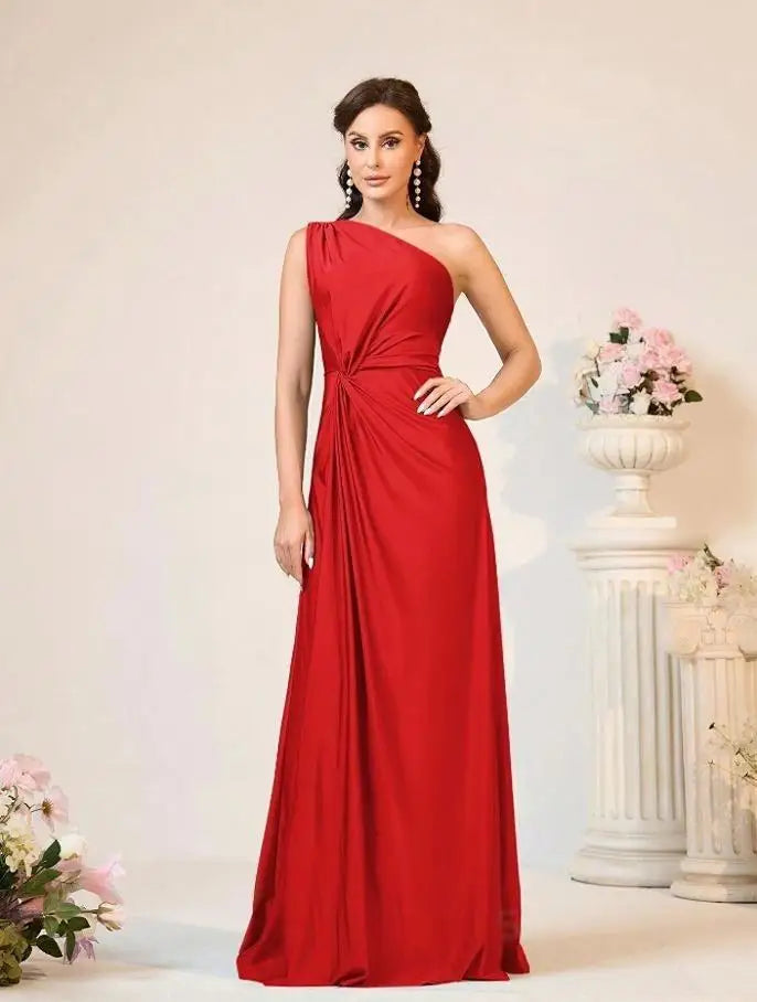European and American Evening Dresses, Women's Banquet Wear New Products, Backless Fashion Temperament, Adult Evening Dresses