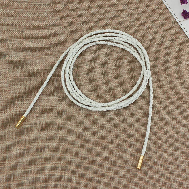 Belts for Lady Belt for Women Chain Belt Women's Lace Belt Fashion Elegant Women's Belts Strap for Dresses Without Buckle