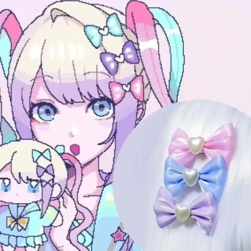 Hair Accessory Bow Needy Girl Overdose Kawaii Ame Anchor Girl Cos Creativity Exquisite Headgear Jewelry Decorate Festival Gift