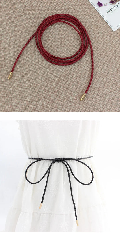 Belts for Lady Belt for Women Chain Belt Women's Lace Belt Fashion Elegant Women's Belts Strap for Dresses Without Buckle