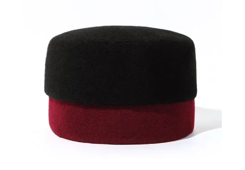 Muslim Hats for Men Red Black Berets Real Wool Elegant Headwear Islamic Hijabs Dancing Party Outdoor Prayer Caps African Hat