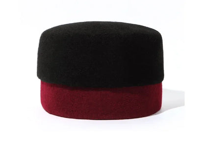 Muslim Hats for Men Red Black Berets Real Wool Elegant Headwear Islamic Hijabs Dancing Party Outdoor Prayer Caps African Hat