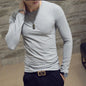 2024 New Tennis T Shirts Men Long Sleeve T-Shirt Sportswear Fitness T Shirts For Men Slim Fit T Shirts Designer Solid Tees Tops