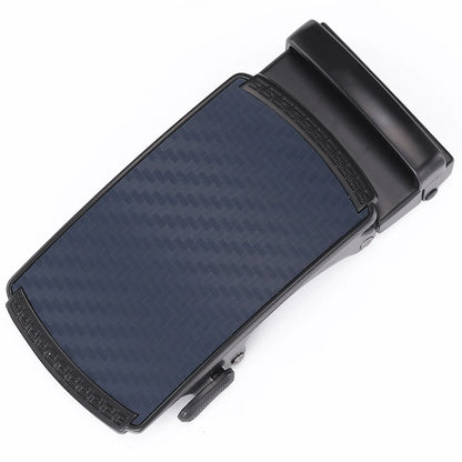 Men Leather Belt Alloy Automatic Buckle Male Belt Man Fashion Belts Genuine Leather Luxury Belts for Men Business Designer Blue