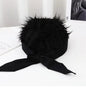 Men's Landlord Cap Handsome Simulation Wig Cap Short Hair Cap Lanyard Bow hip-hop Spoof Brimless Cap Hair Bonnet Hot